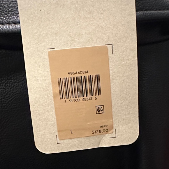 Levi's Black Leather Jacket - Picture 2 of 4